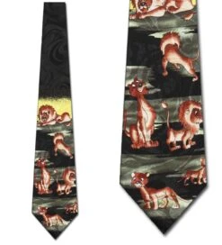 Pride Of Lions - Black Ties Neckties