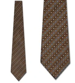 Giorgio Brutini - Three Tone Mini Squares Ties Neckties