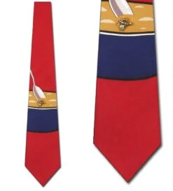Vicky Davis - In The Soup (Red) Ties Neckties