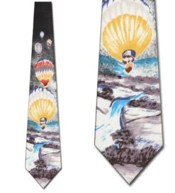 Hot Air Balloon Tour Ties Neckties